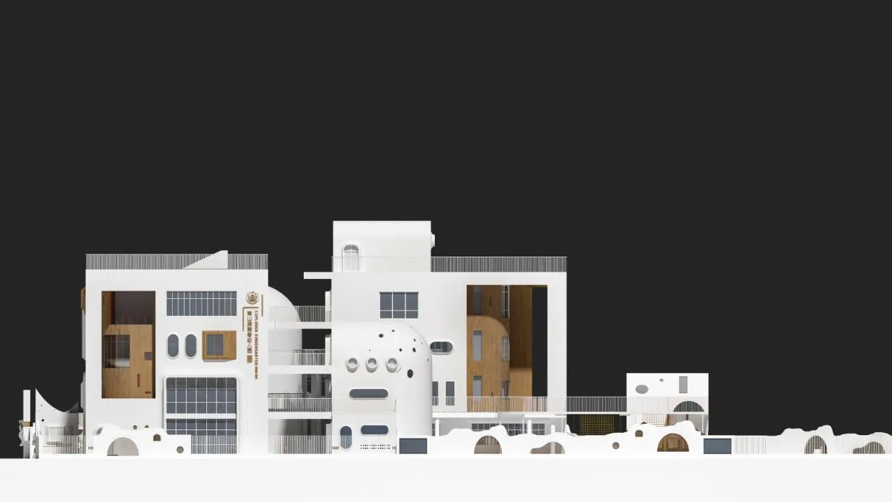 BIM architecture | Ideal even in remote areas! Build an 'Explorer Kindergarten'/Dika Architectural Design Center on Daliangshan in Xichang Satellite Launch Base