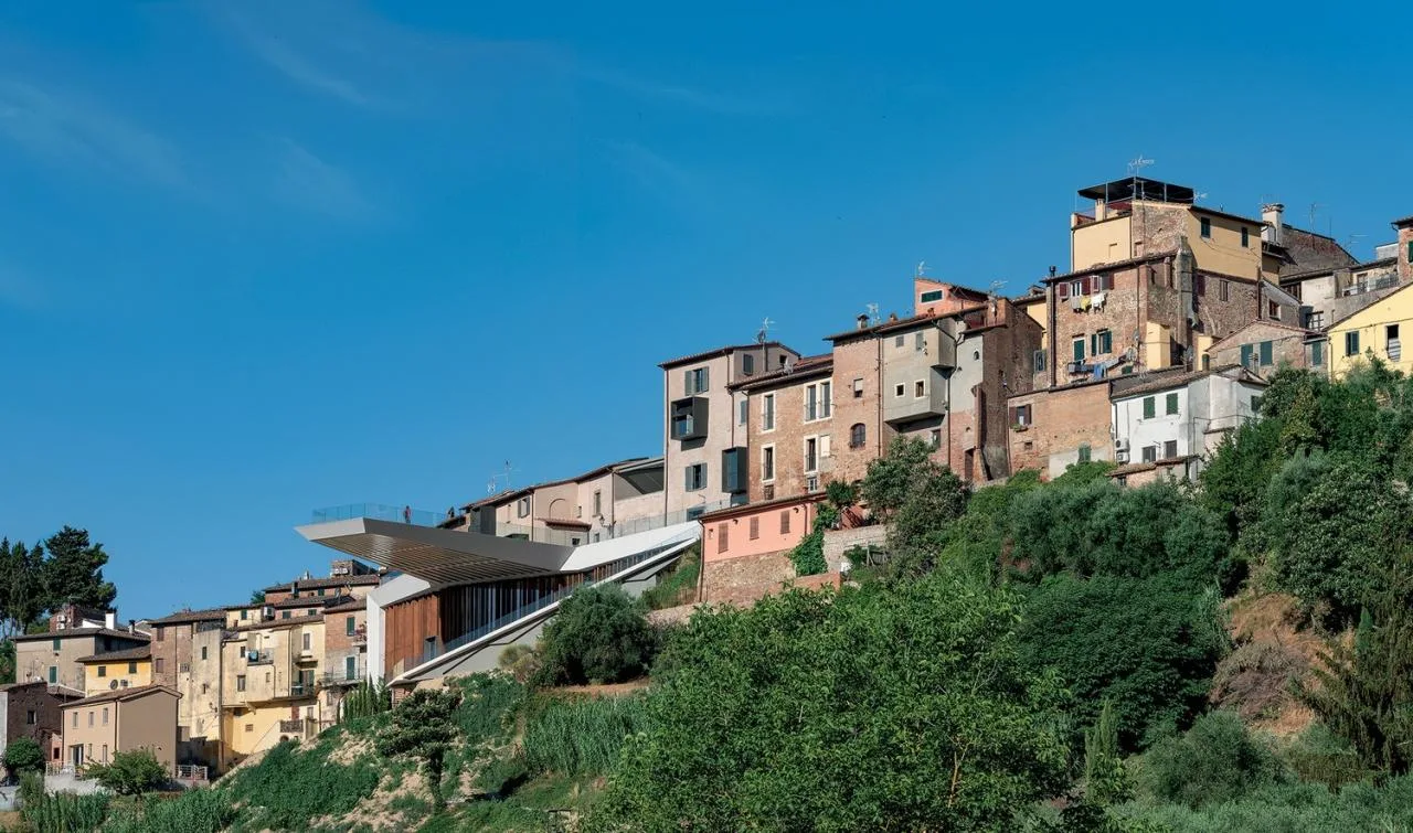 BIM Architecture | Tuscany 'Valley Floating Bridge'/New Works by MC A
