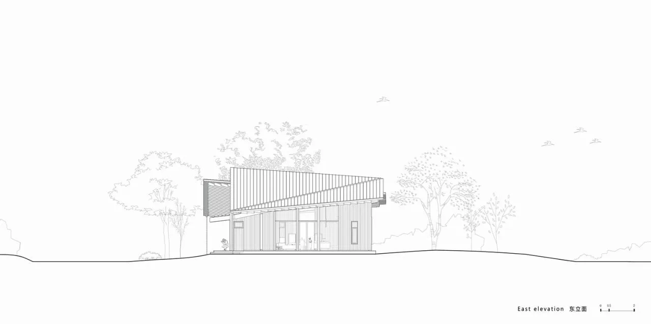 BIM Architecture | Fuyang Yangpi Lake Wetland Reception Center/Jianlin Architectural Design Firm