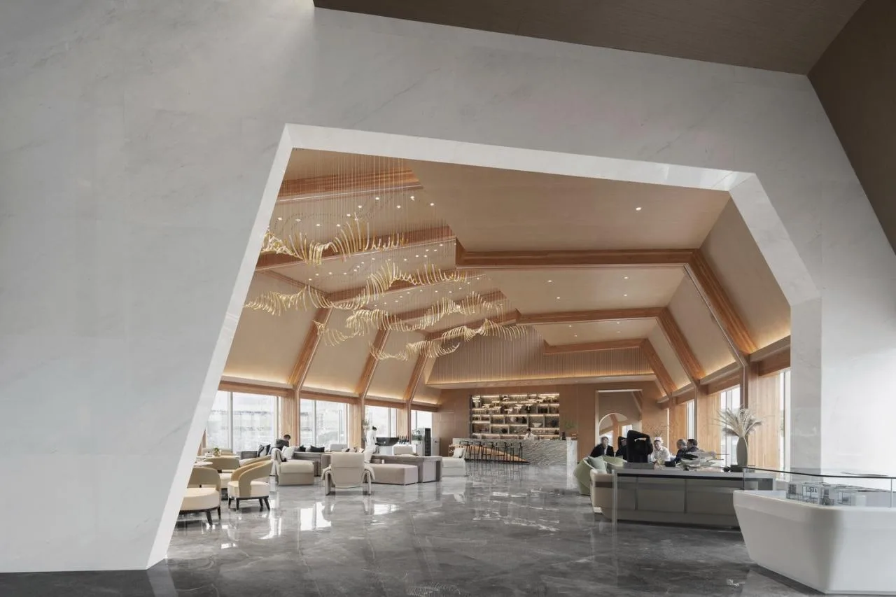 BIM Architecture | Integrated Design of Wooden Construction | Yibin Bai Lan Aesthetics Museum: How does architecture grow on the ground?