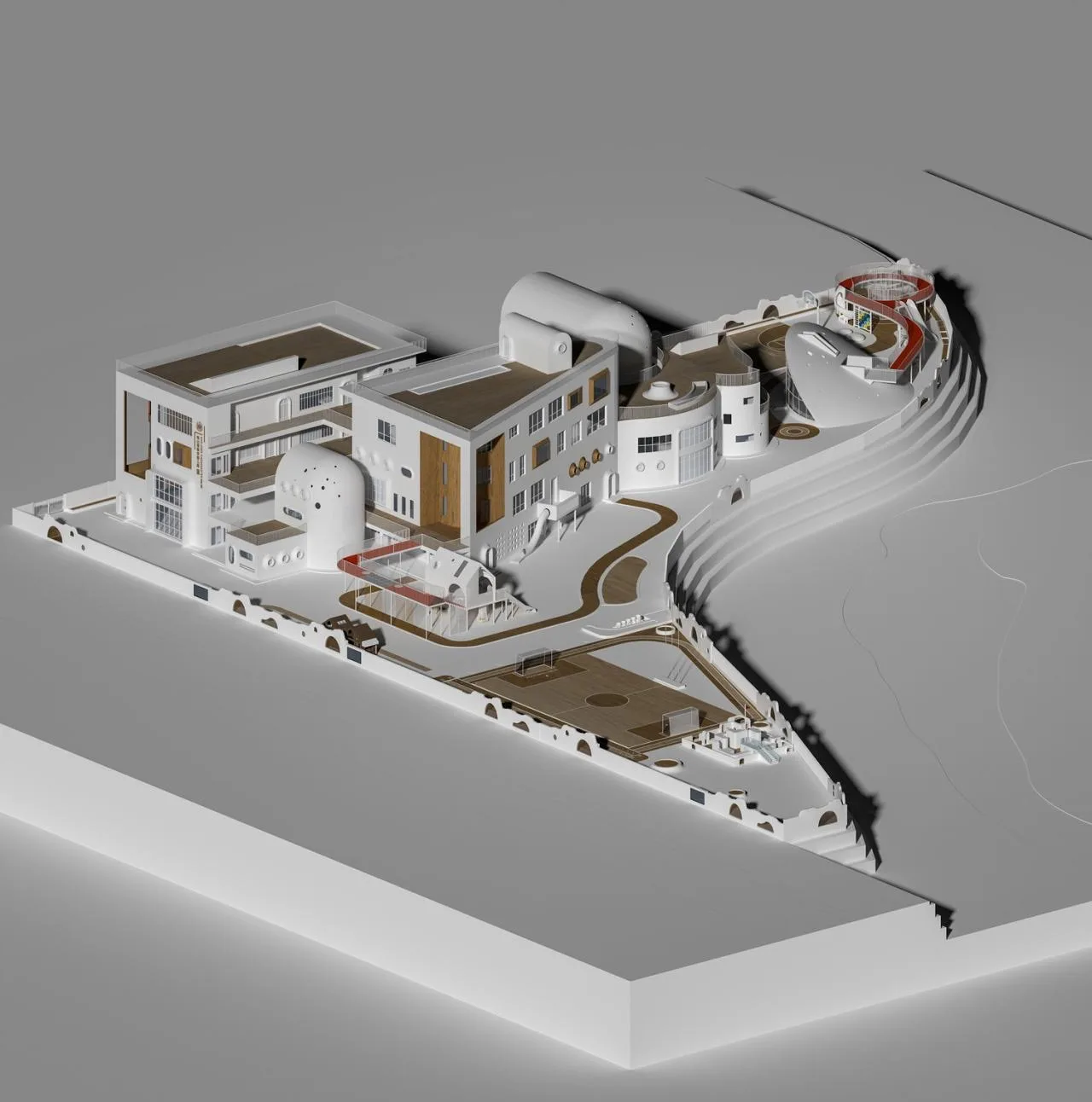 BIM architecture | Ideal even in remote areas! Build an 'Explorer Kindergarten'/Dika Architectural Design Center on Daliangshan in Xichang Satellite Launch Base