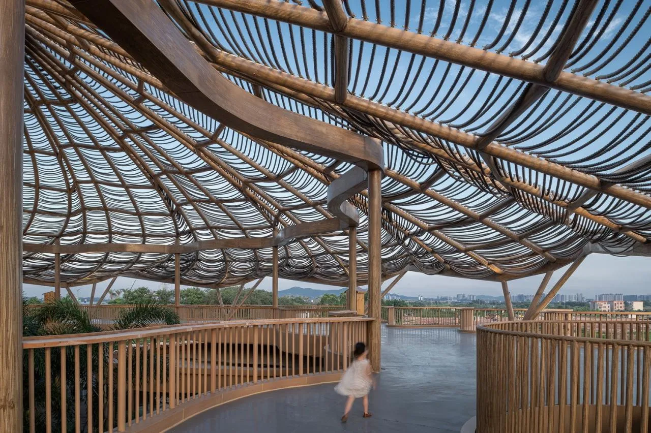 BIM Architecture | Gulao Water Town Cultural Ecological Tourism Resort Guest Center/Shenzhen Huahui Design