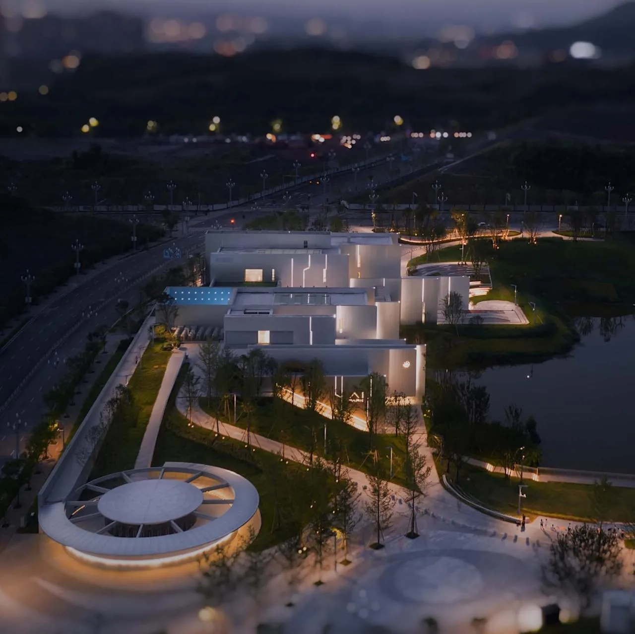 BIM Architecture | Tesla Technology Group AI Park/Xingzhi Architectural Design Studio