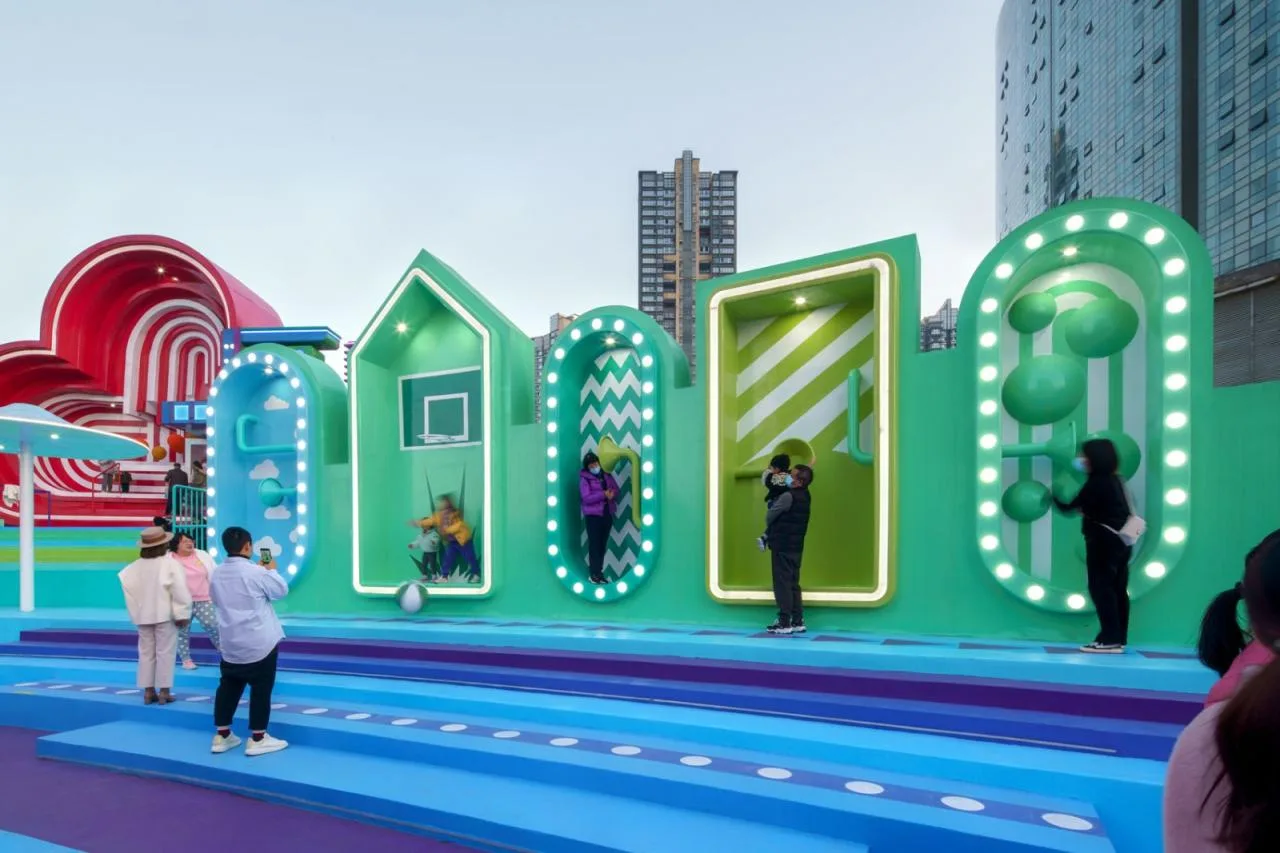 BIM Architecture | Roof Public Space Renovation: Above the Rainbow/Baizhu Architectural Design Consulting (Shanghai) Co., Ltd