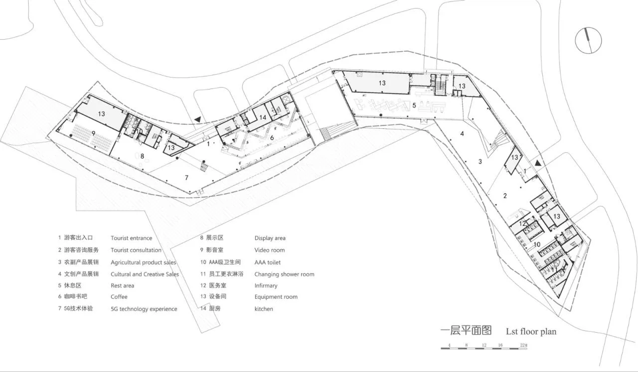 BIM Architecture | Changxing Island Country Park Visitor Center/Mikawa Studio+Waterstone Design