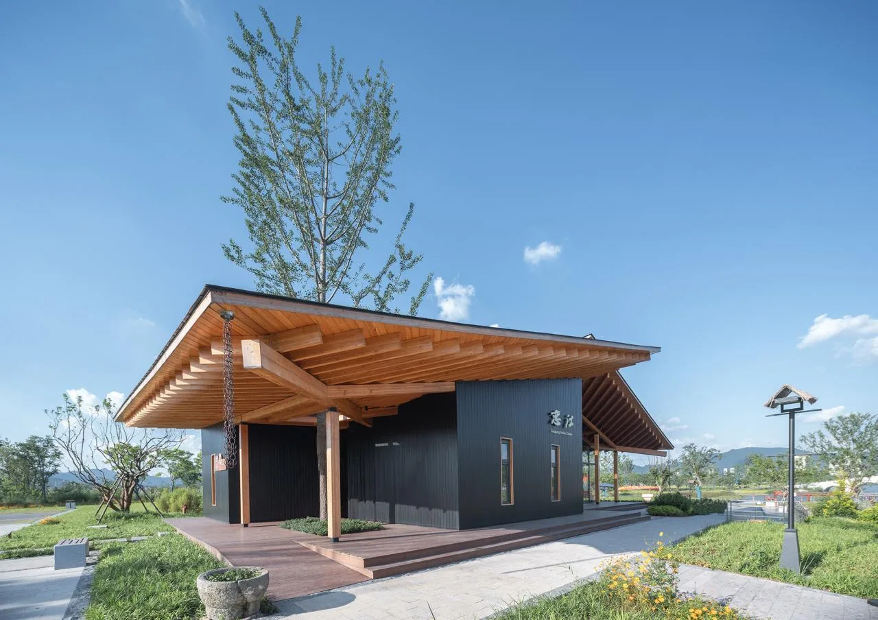 BIM Architecture | Fuyang Yangpi Lake Wetland Reception Center/Jianlin Architectural Design Firm