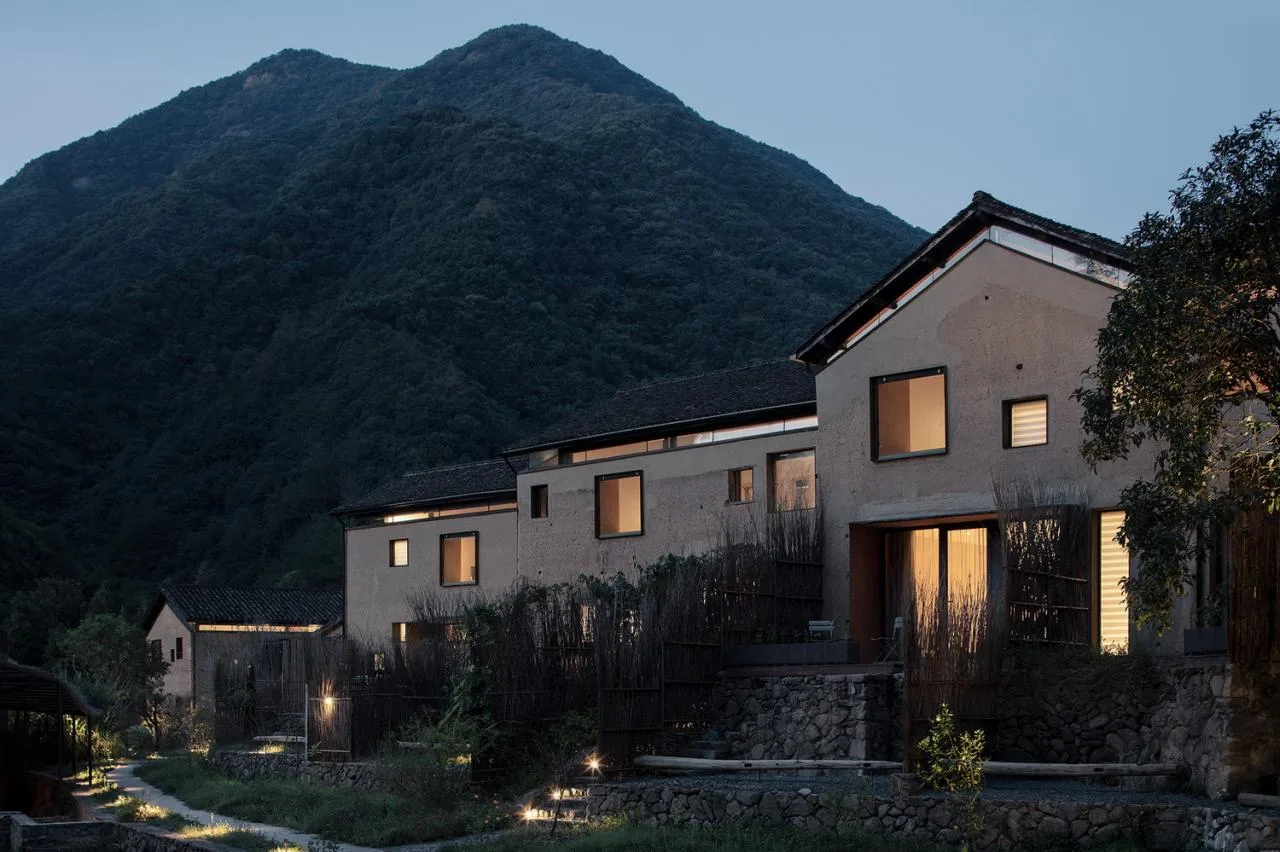 BIM Architecture | Tonglu Liuyun Township Villa, Hidden Secret Realm in the Mountains/MDO Mujun Architectural Design