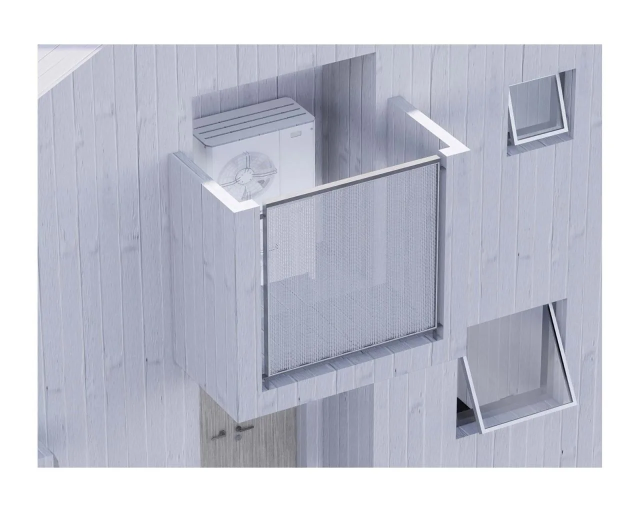 BIM architecture | Pet hotel: kennel/high-rise building