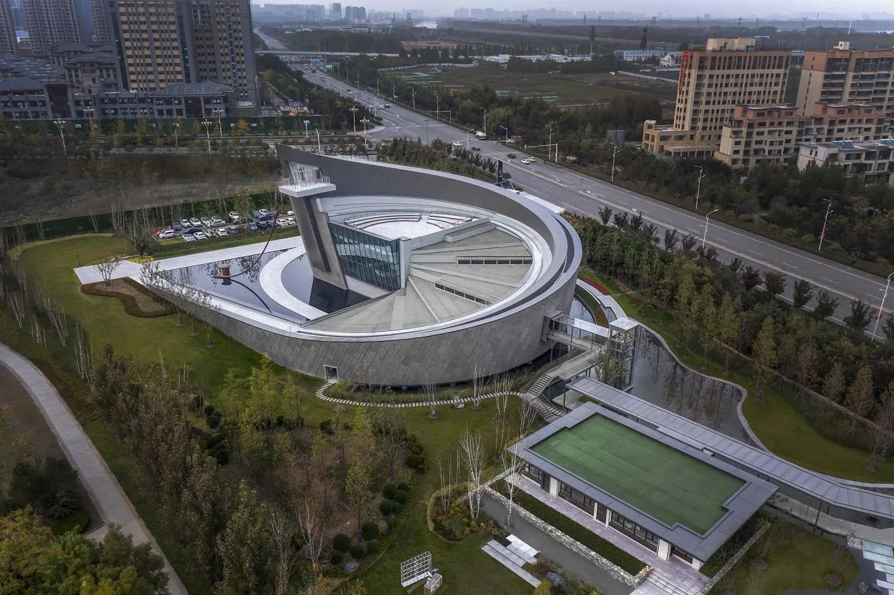 BIM Architecture | Jining Canal Culture and Art Center/Architectural Landscape Design