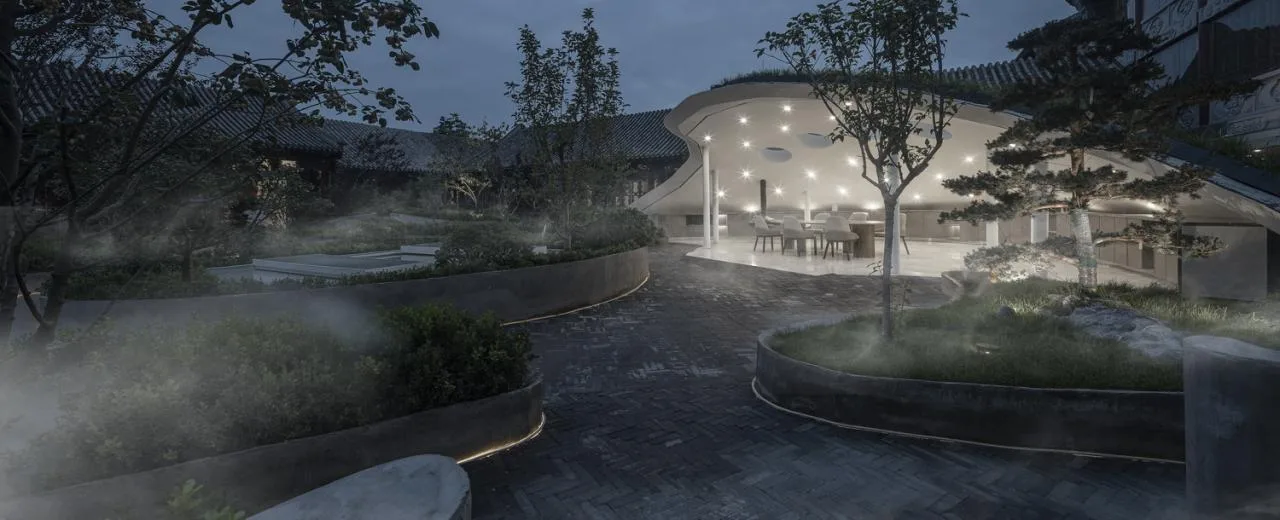 BIM Architecture | Upgrade and Renovation of Traditional Chinese Four courtyard Humanistic Office Complex/Beijing Zhongde Architecture Design