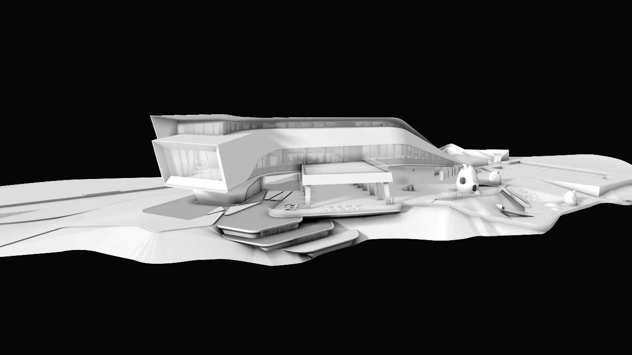 BIM Architecture | Integrated Design of Wooden Construction | Yibin Bai Lan Aesthetics Museum: How does architecture grow on the ground?