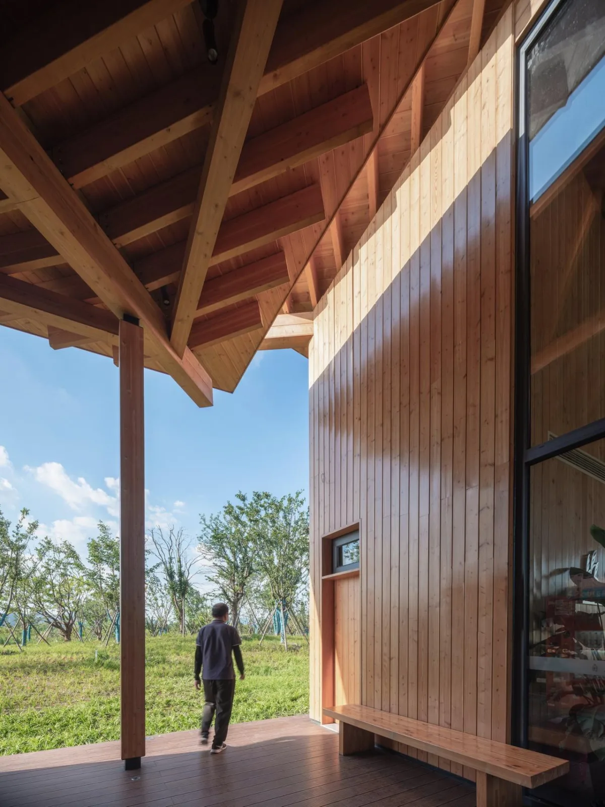 BIM Architecture | Fuyang Yangpi Lake Wetland Reception Center/Jianlin Architectural Design Firm