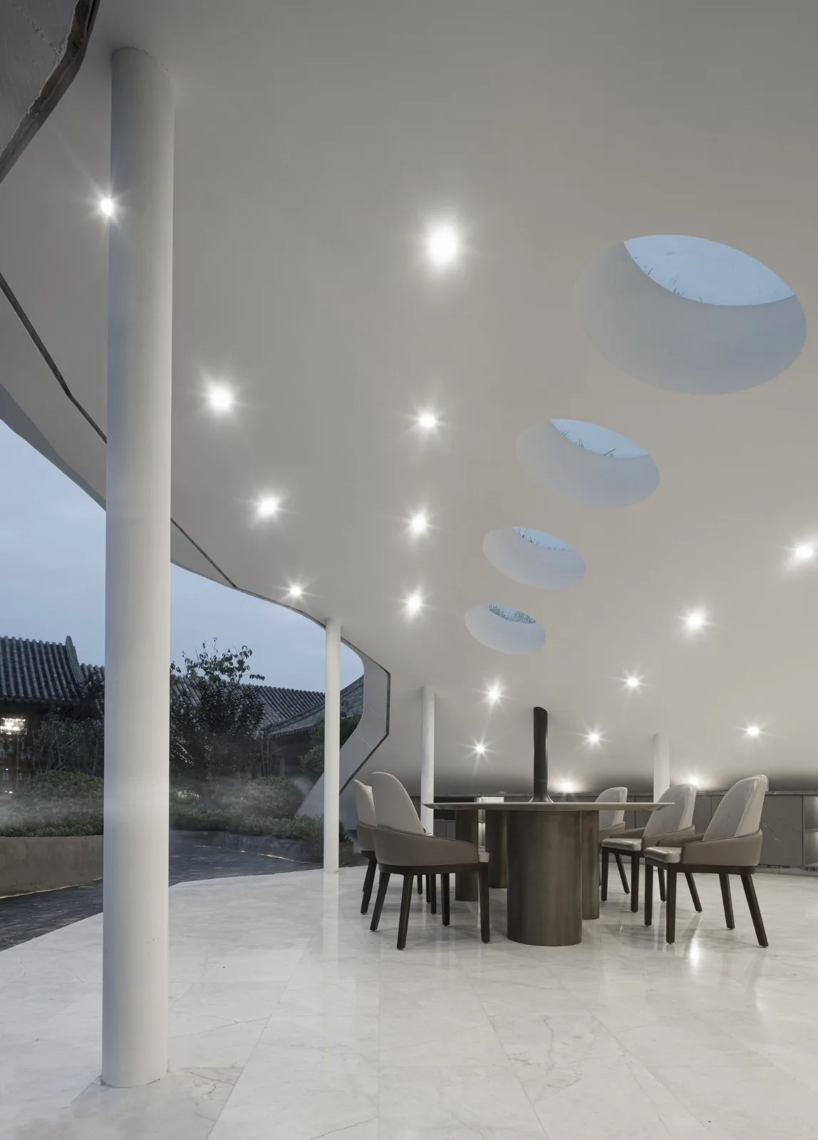 BIM Architecture | Upgrade and Renovation of Traditional Chinese Four courtyard Humanistic Office Complex/Beijing Zhongde Architecture Design