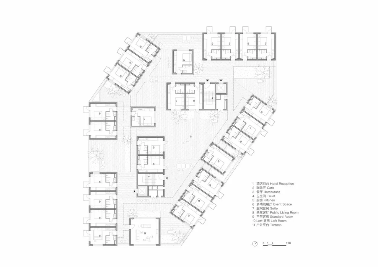 BIM Architecture | Anaya Tangshe Hotel/B.L.U.E. Architecture Studio