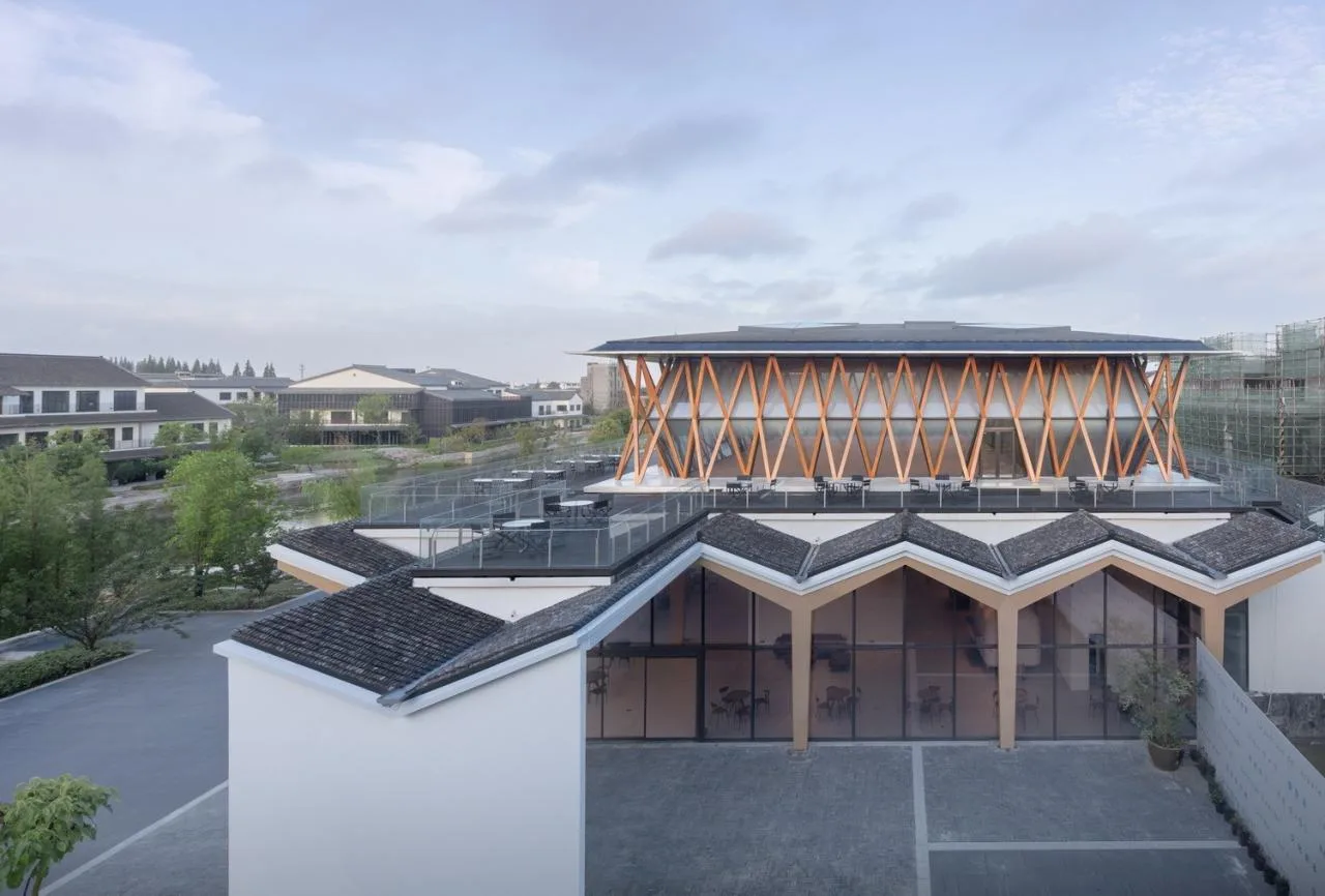 BIM Architecture | Market Art Museum - Stacked Form of Building 1 in Xitang East District/Landscape Architecture Firm