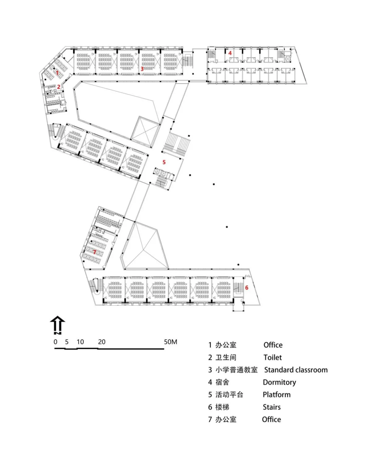 BIM Architecture | Rixin Primary School/Shendu Design in Pingshan District, Shenzhen
