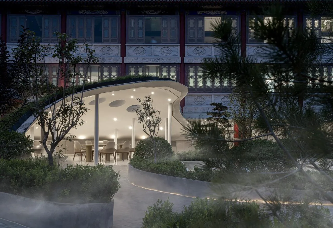 BIM Architecture | Upgrade and Renovation of Traditional Chinese Four courtyard Humanistic Office Complex/Beijing Zhongde Architecture Design