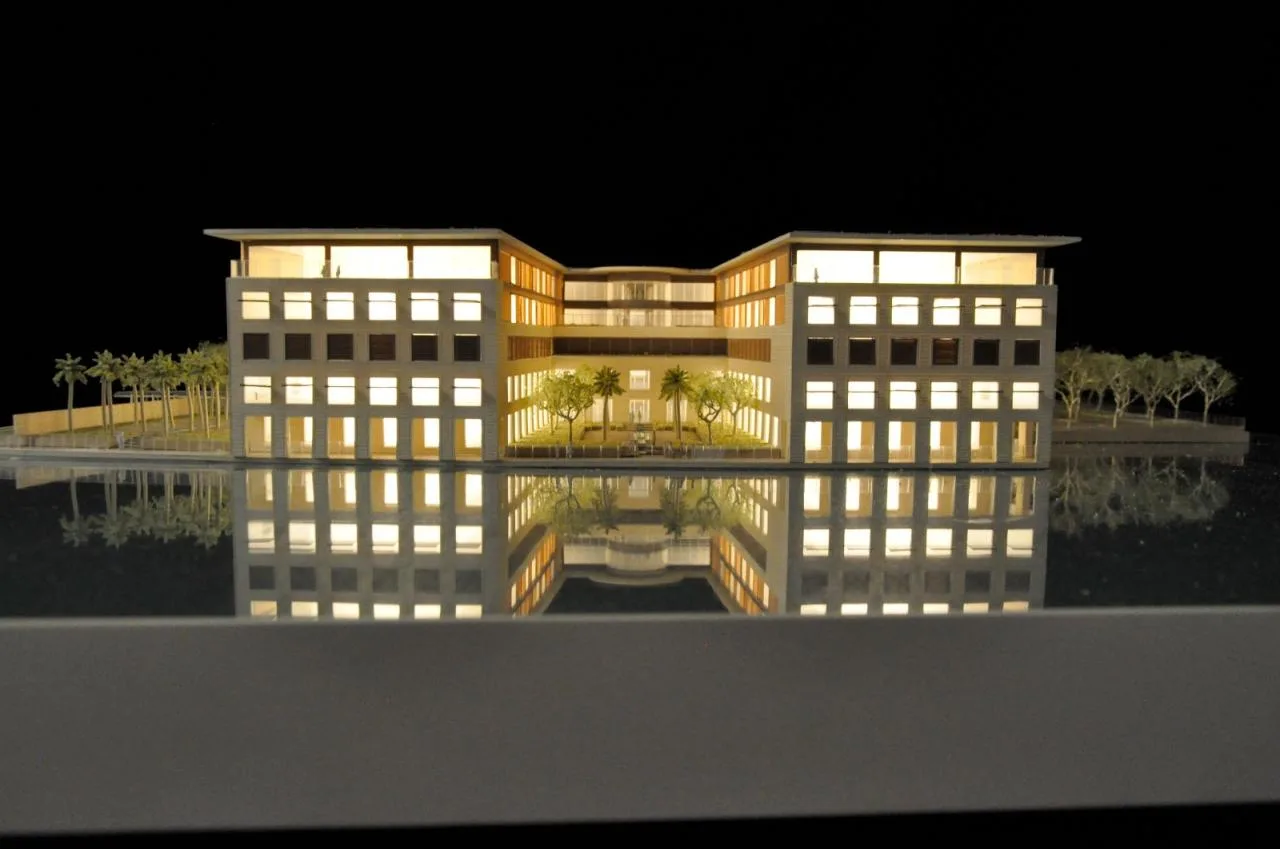 BIM Architecture | Garden style Rehabilitation Hospital/Safdi Architecture Firm