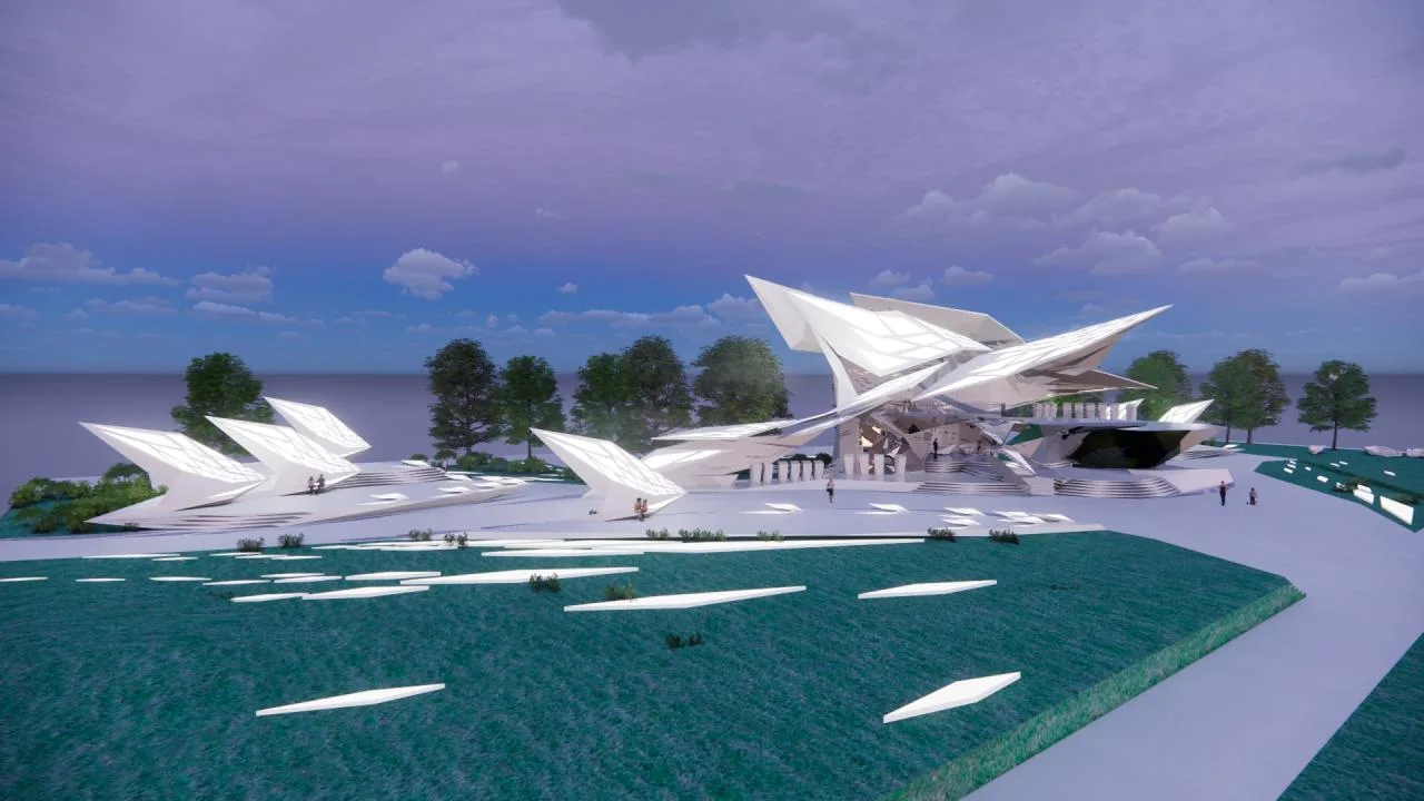 BIM Architecture | Aesthetic Concepts of Third Year Environmental Art Students/Gong Shuteng