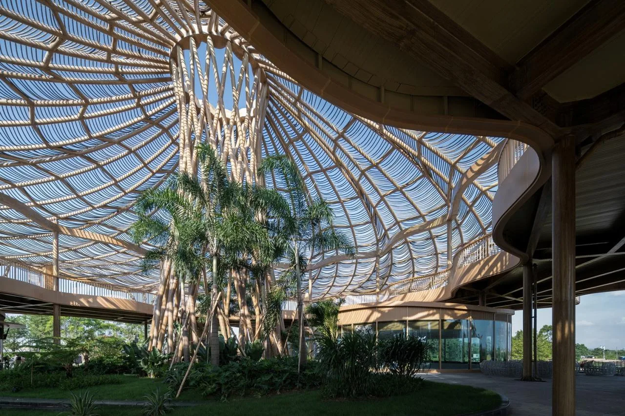 BIM Architecture | Gulao Water Town Cultural Ecological Tourism Resort Guest Center/Shenzhen Huahui Design