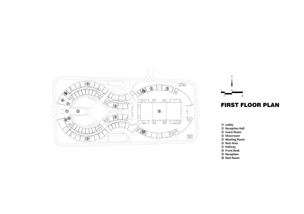 BIM Architecture | World Rural Tourism Congress Permanent Venue/Meter sized Building