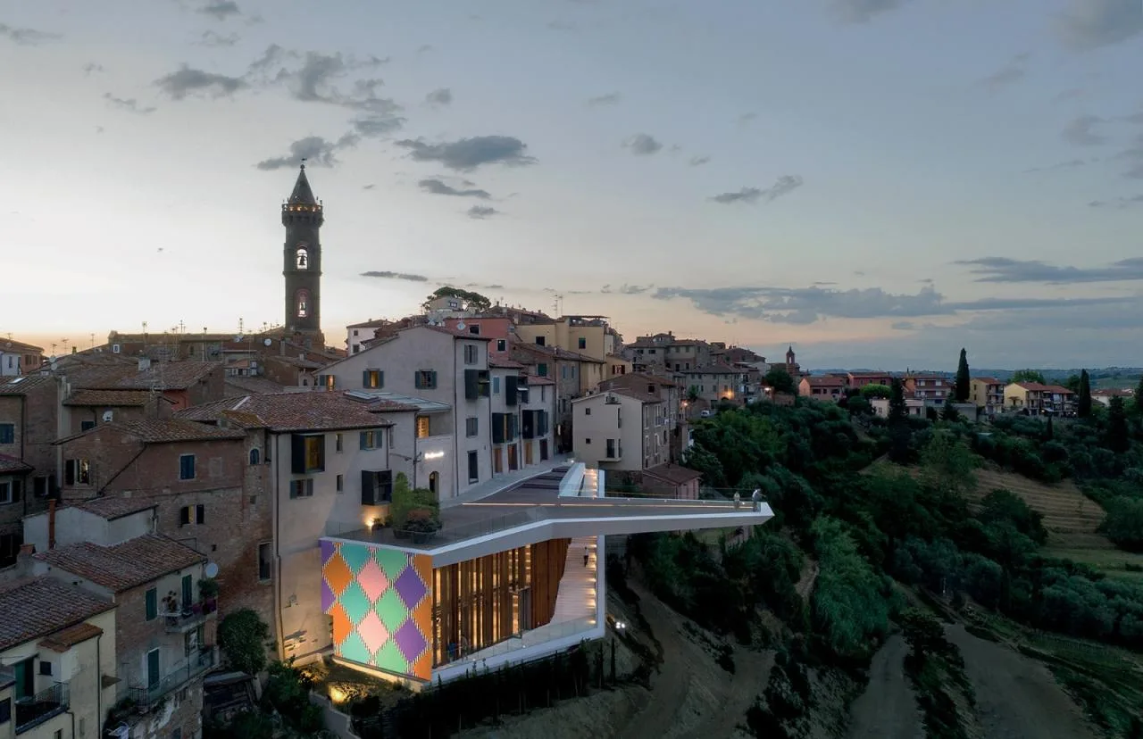 BIM Architecture | Tuscany 'Valley Floating Bridge'/New Works by MC A
