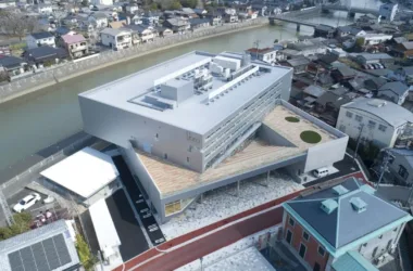 BIM Architecture: Librio Bridge and Xingqiao City Library Facilities by Sanshang Architects-BIM WORLD