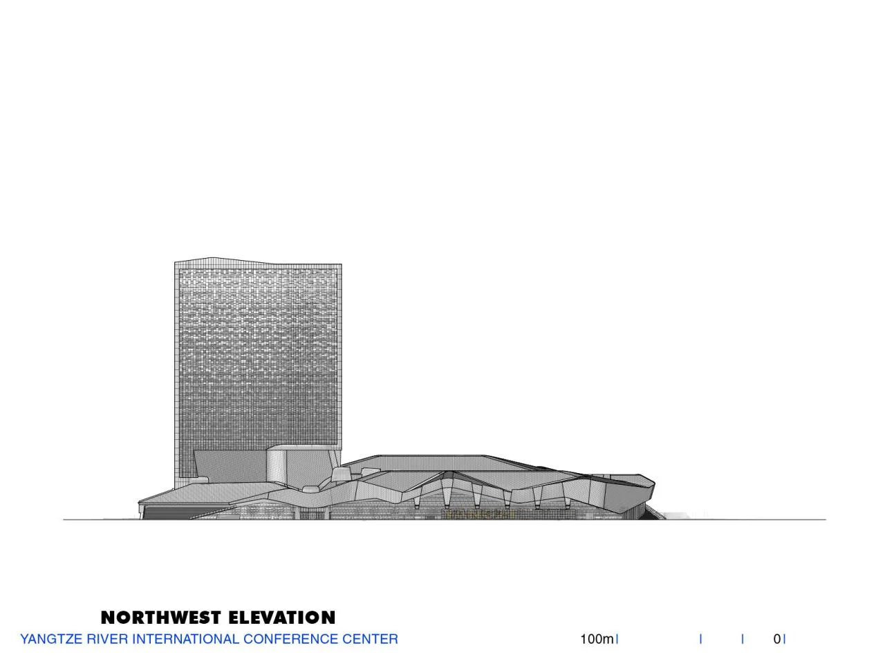 BIM Architecture | Yangtze River International Convention Center/Morphosis