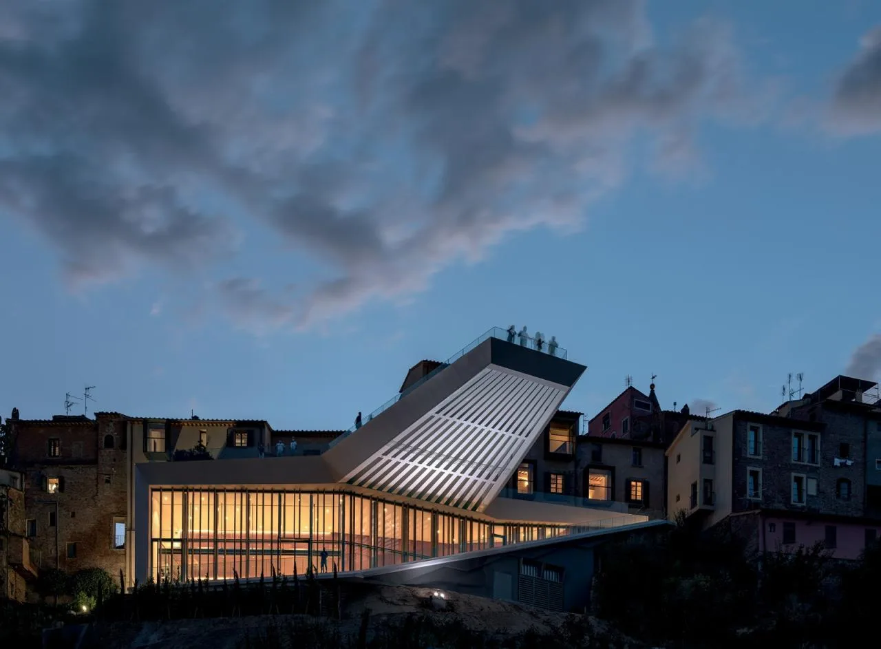 BIM Architecture | Tuscany 'Valley Floating Bridge'/New Works by MC A
