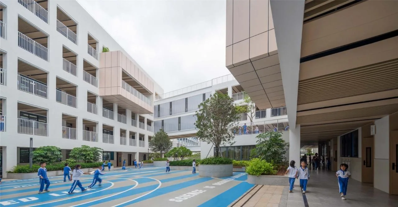 BIM Architecture | Rixin Primary School/Shendu Design in Pingshan District, Shenzhen
