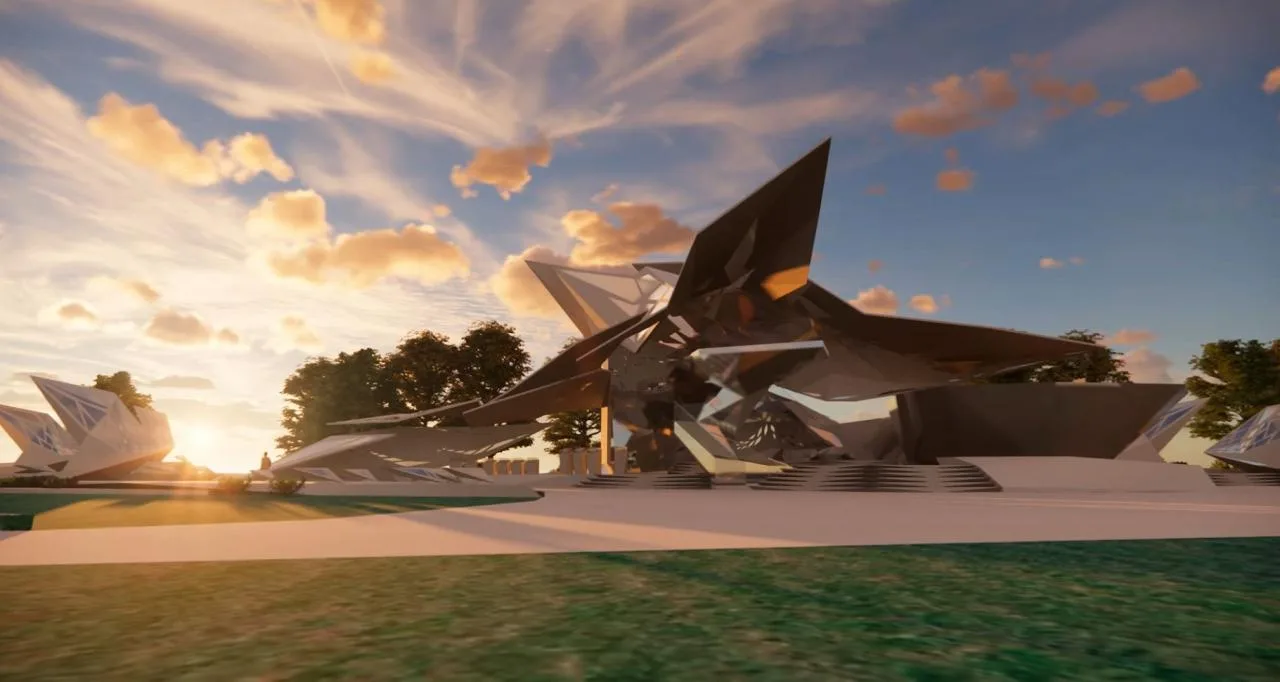 BIM Architecture | Aesthetic Concepts of Third Year Environmental Art Students/Gong Shuteng