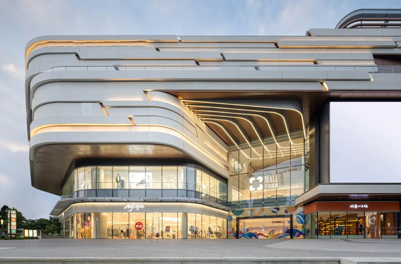 BIM Architecture | New Experience of Lakeside Shopping: Jinwan Commercial Center Completed and Opened/10 Design