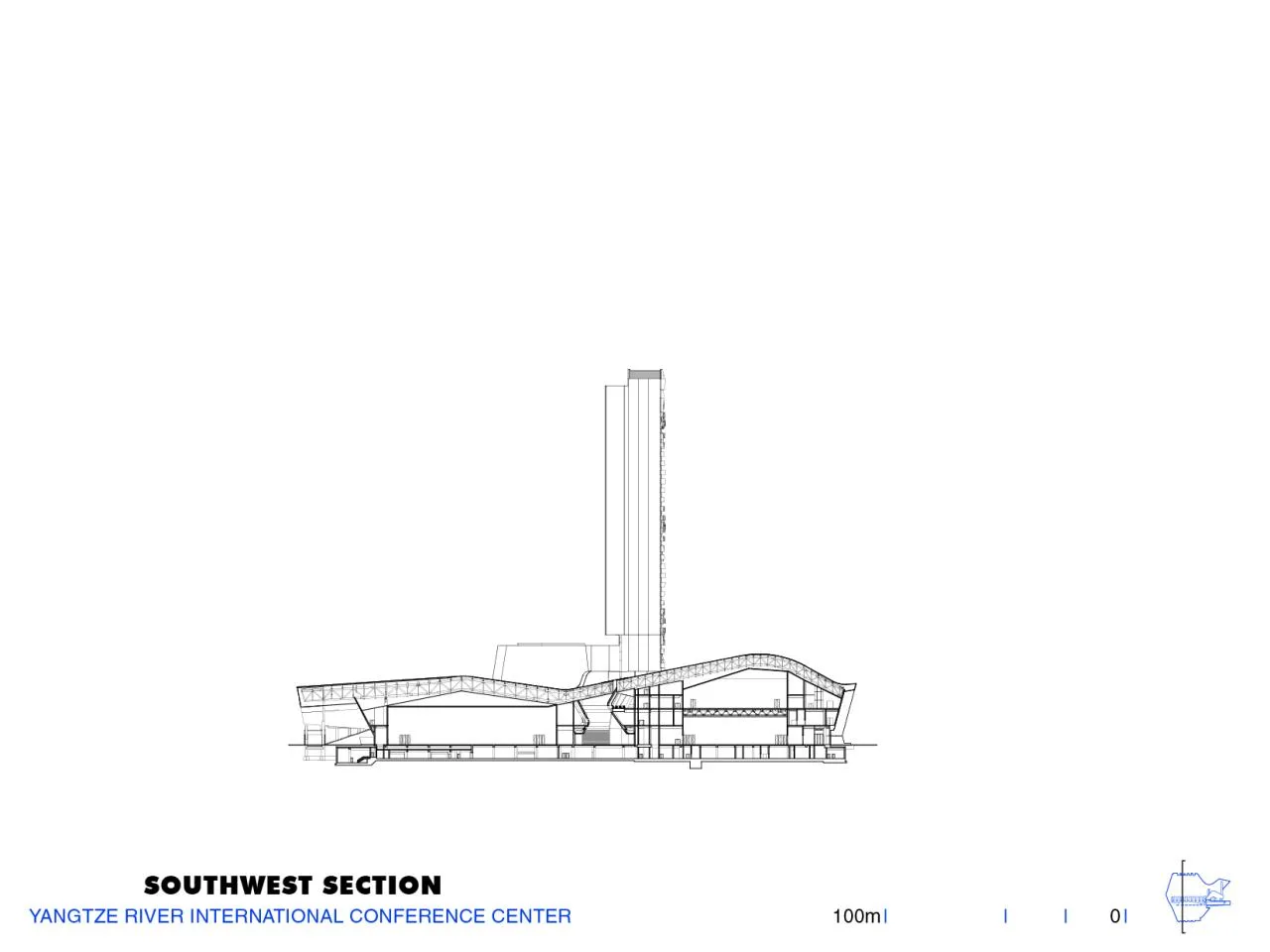 BIM Architecture | Yangtze River International Convention Center/Morphosis