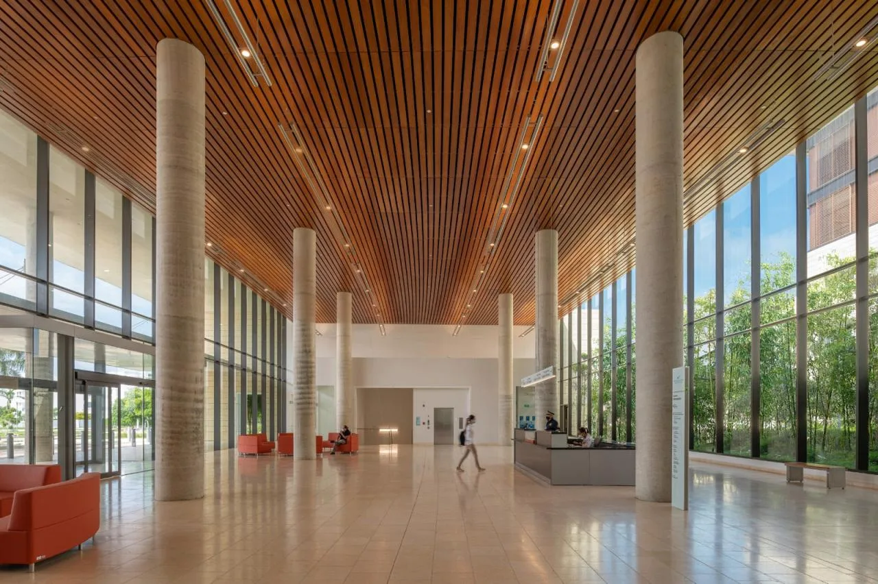 BIM Architecture | Garden style Rehabilitation Hospital/Safdi Architecture Firm