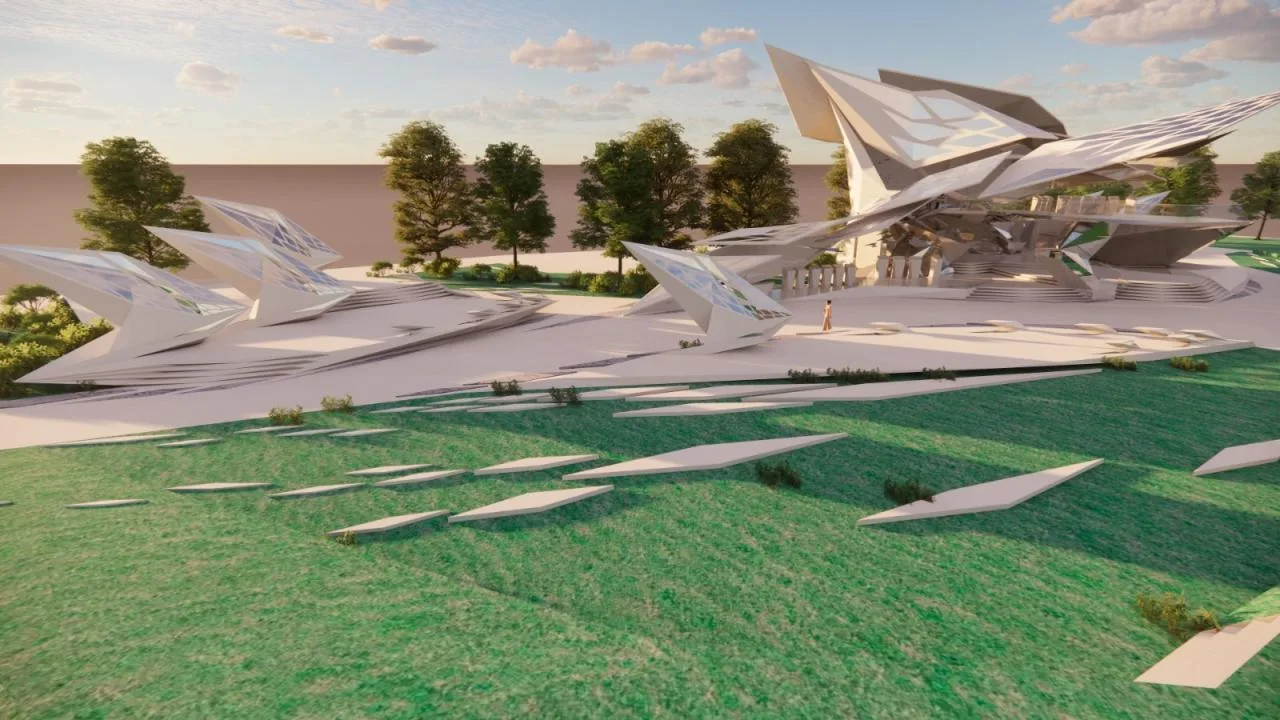 BIM Architecture | Aesthetic Concepts of Third Year Environmental Art Students/Gong Shuteng