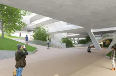 BIM Architecture Showcase: Shenzhen No.33 Senior High School Mountain Campus by Shanghai Huadu Design Co.-BIM WORLD