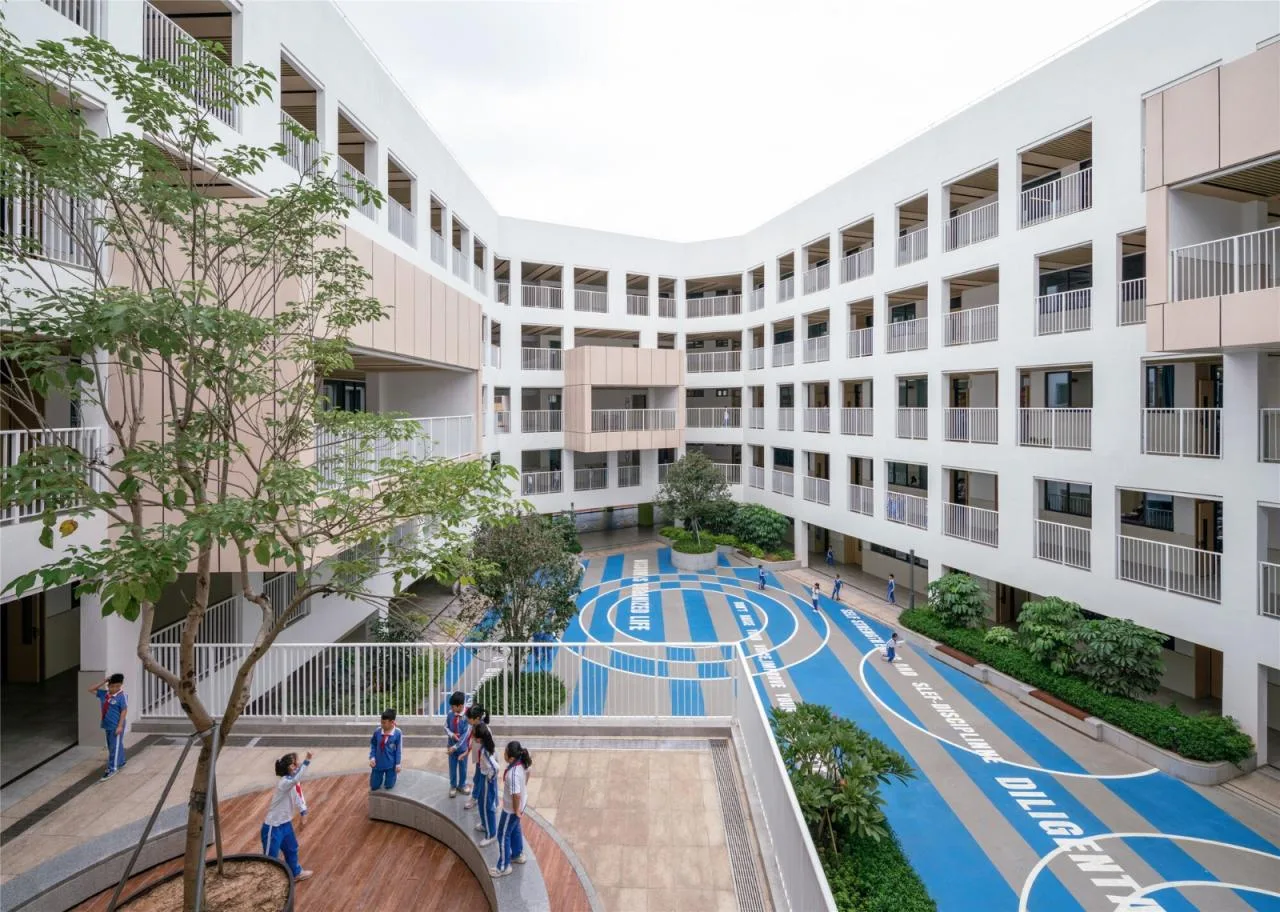 BIM Architecture | Rixin Primary School/Shendu Design in Pingshan District, Shenzhen