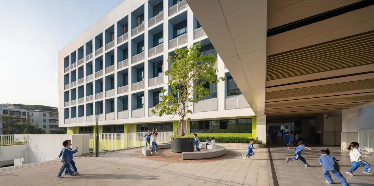 BIM Architecture | Rixin Primary School/Shendu Design in Pingshan District, Shenzhen