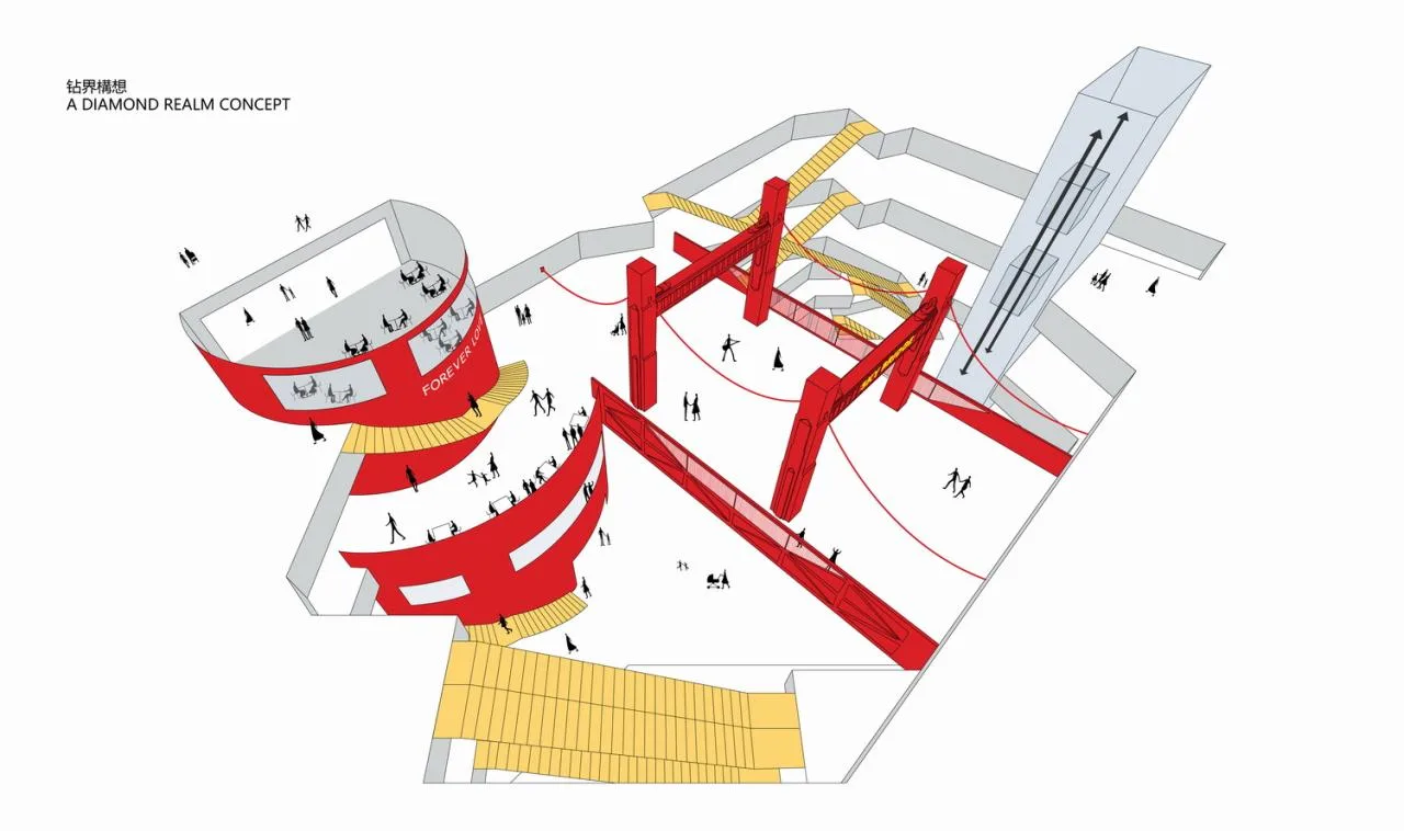 BIM Architecture | Yatai New Power - Diamond Boundary/Qianzheng Design