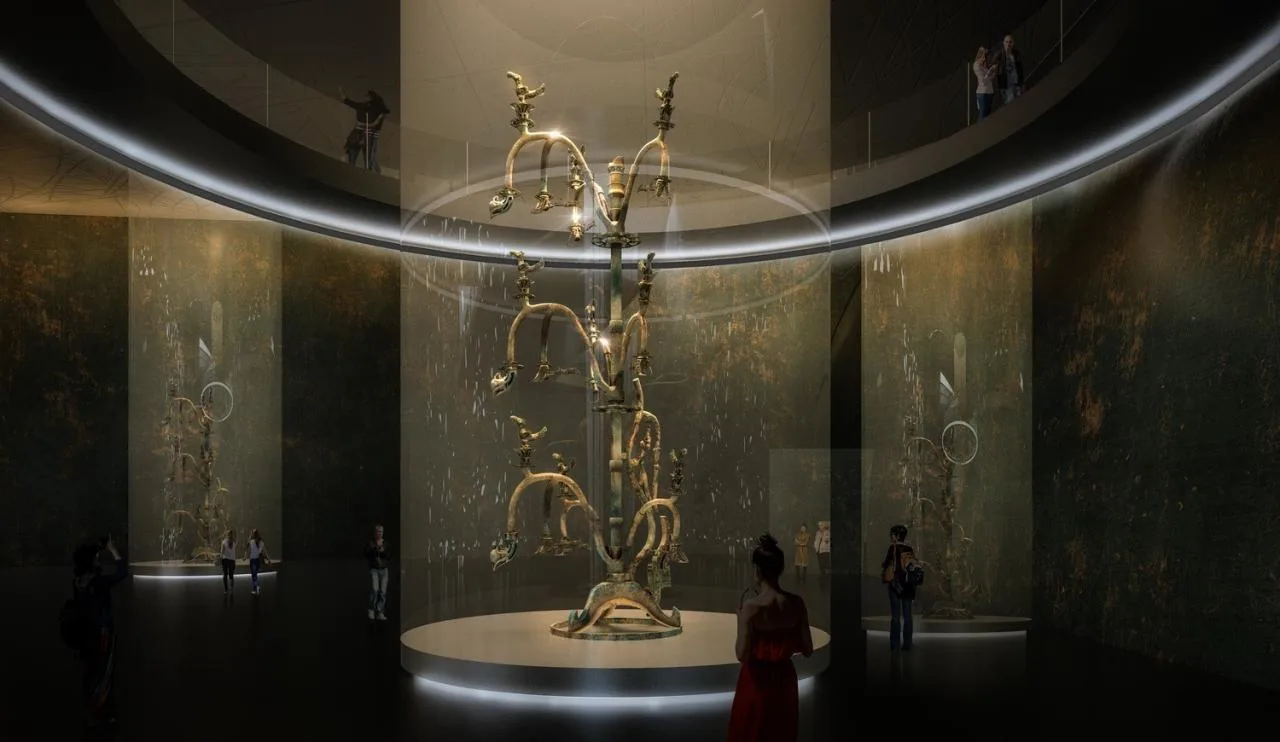 BIM Architecture | Gu Shu Yu Zhang: Scheme Design for the New Building of Sanxingdui Museum/Beijing Institute of Architectural Design and Research Co., Ltd