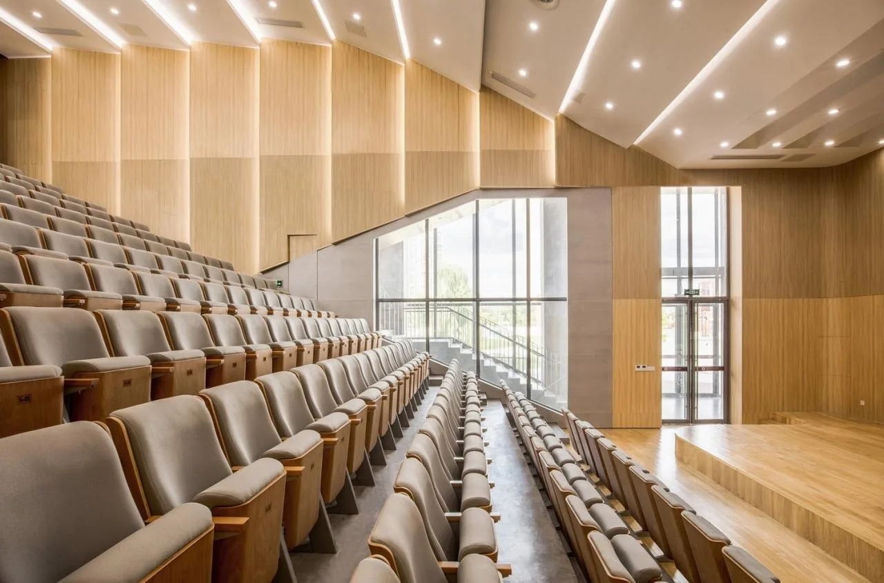 BIM Architecture | Bridge Teaching Building - Yancheng Foreign Language School Innovation Center/General Architecture