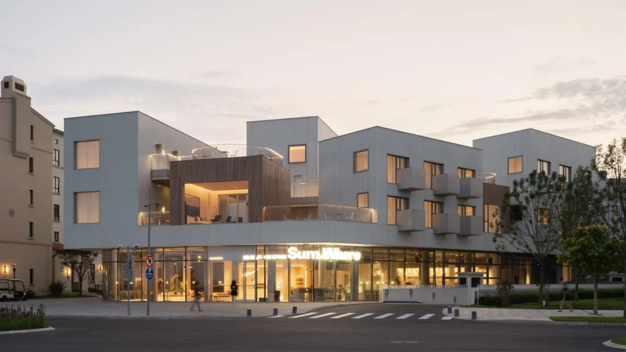 BIM Architecture | Anaya Tangshe Hotel/B.L.U.E. Architecture Studio