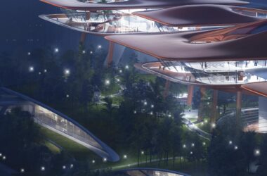 MAD Architects Wins Chongqing Cuntan International Cruise Center Competition with Innovative Gantry Crane Design-BIM WORLD