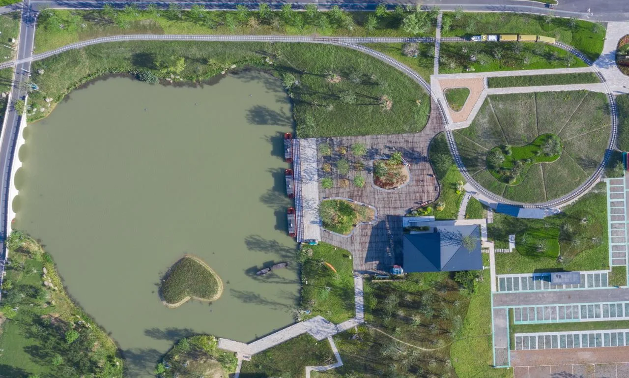 BIM Architecture | Fuyang Yangpi Lake Wetland Reception Center/Jianlin Architectural Design Firm