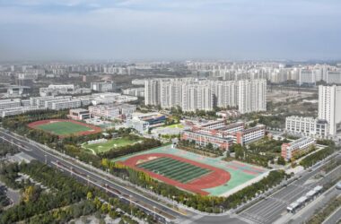 BIM Design for the Bridge Teaching Building at Yancheng Foreign Language School Innovation Center by General Architecture-BIM WORLD