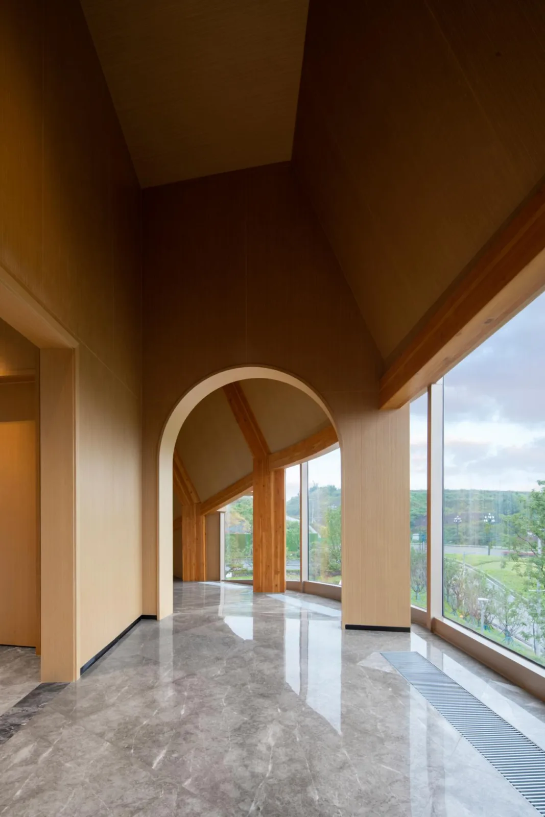 BIM Architecture | Integrated Design of Wooden Construction | Yibin Bai Lan Aesthetics Museum: How does architecture grow on the ground?