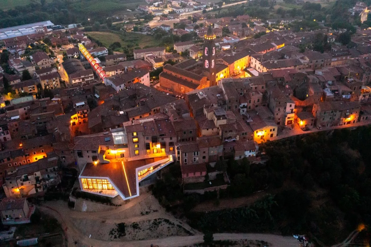 BIM Architecture | Tuscany 'Valley Floating Bridge'/New Works by MC A