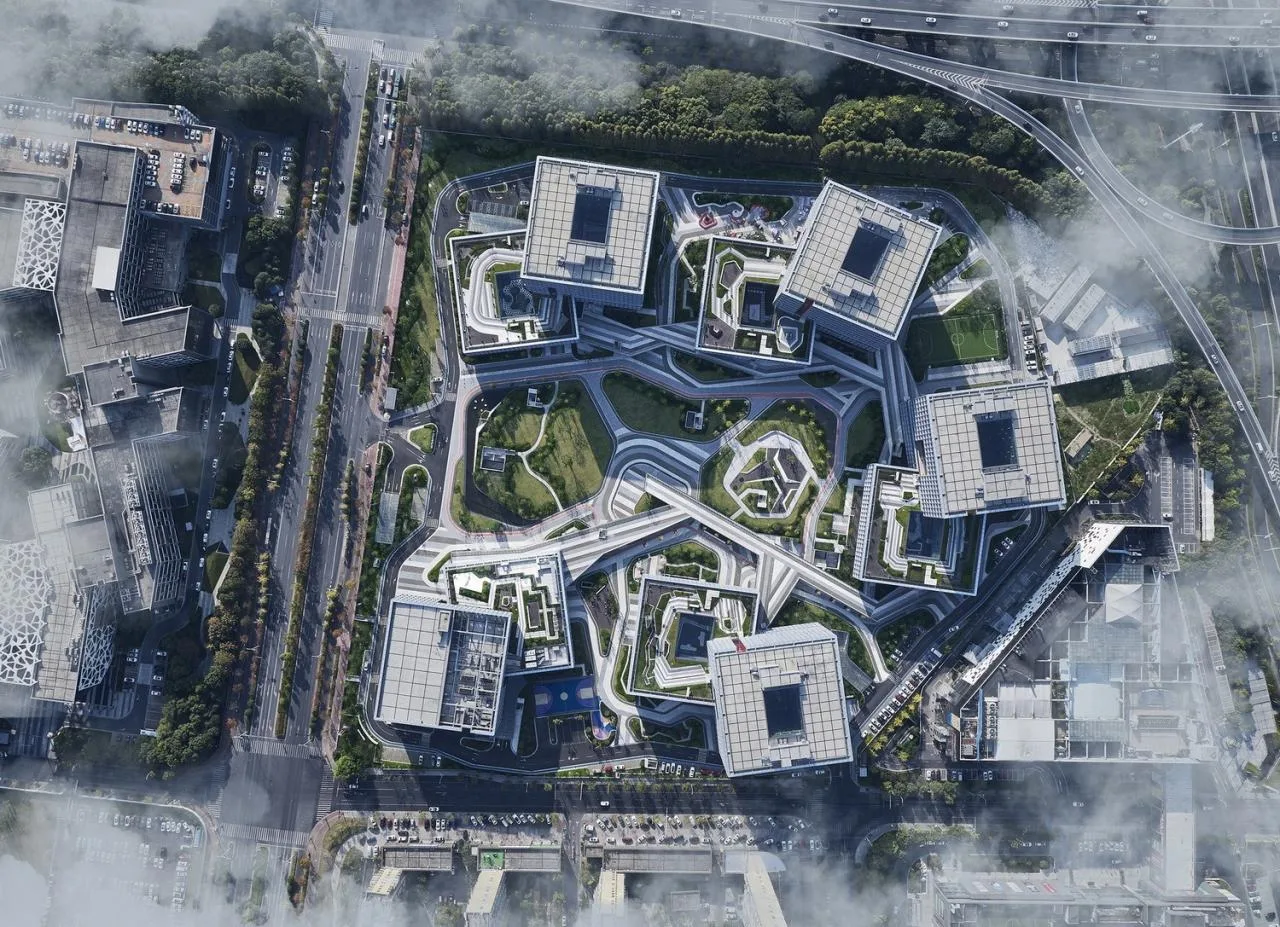 BIM Architecture | Alibaba Hangzhou Software Production Base Phase II/Zhejiang Provincial Institute of Architectural Design and Research