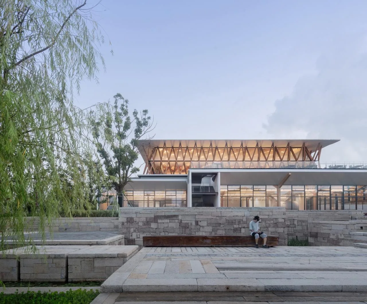 BIM Architecture | Market Art Museum - Stacked Form of Building 1 in Xitang East District/Landscape Architecture Firm