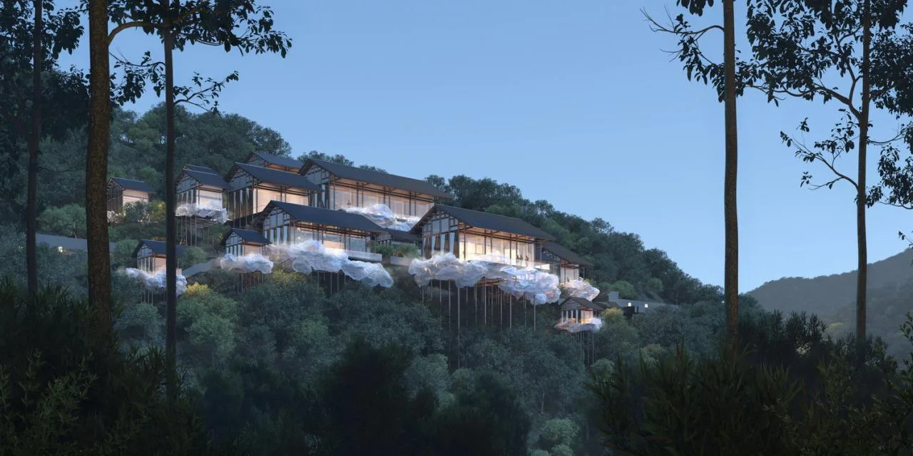 BIM Architecture | Leishan Cloud House: Scheme Design for Xijiang Qianhu Miao Village Cultural Center/Outsiders Architecture